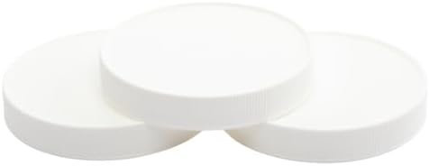 Secure Storage Jar Lids White 3-Pack