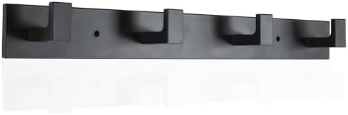 STKYGOOD Coats Hangedentryway bathroom bedroom Matt Black Heavy Duty 44 lbs Capacity