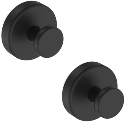 Sturdy Suction Cup TowelHooks - 2 Pack for Bathroom Windows