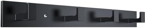 STKYGOOD Coats Hangedentryway bathroom bedroom Matt Black Heavy Duty 44 lbs Capacity
