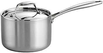 Durable 2-Quart Saucepan with Lid