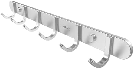Versatile Wall Mount Hat Coat Hook Rack for Home Office Use