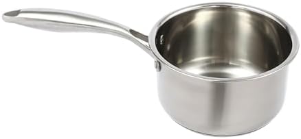 Stainless Steel Saucepan with Steamer for Cooking