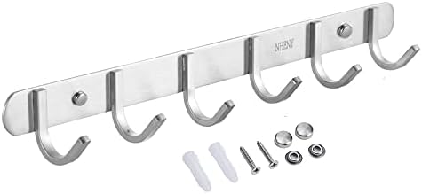 Versatile Wall Mount Hat Coat Hook Rack for Home Office Use