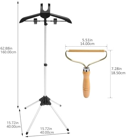 Generic Foldable Collapsible garment hanger bracket adjustable height made of durable materials