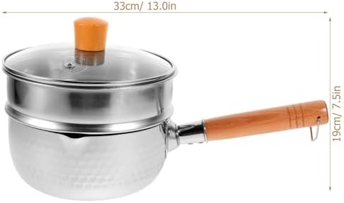 Ergonomic Double Layer Pot Set for Quick Meals