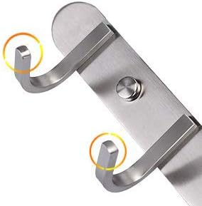 Versatile Wall Mount Hat Coat Hook Rack for Home Office Use