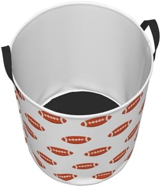 Football Laundry Hamper Collapsible with Handles