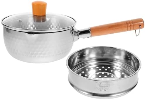 Ergonomic Double Layer Pot Set for Quick Meals