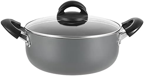 Sturdy 6QT Dutch Oven pot with Lid for Cooking