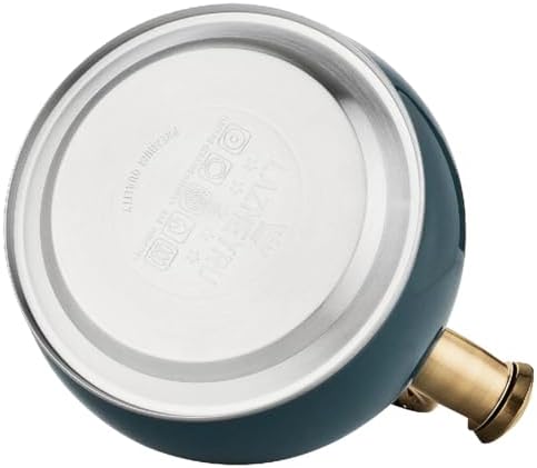 Lazneyru Stainless Steel Whistling Kettle 3 Quart