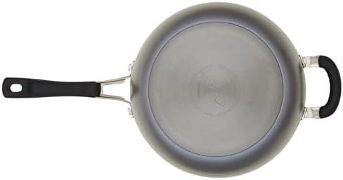 Rachael Ray Cook Create 45 Quart Hard Anodized Nonstick Saucepan with Lid