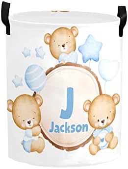Cute Bear Blue Personalized - Extra Space Organization