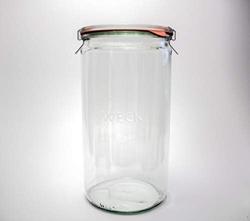 Weck Jar 15L Glass Jar with Airtight Lid