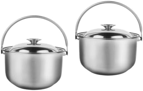 MOTHNURStainless Steel Mixing Bowls Set with Lid for Cooking