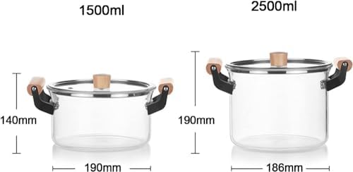 High-Borosilicate Glass Cooking Pot