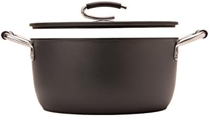 8 Qt Nonstick Dutch Oven Made in Italy PTFE-Free Induction-Friendly