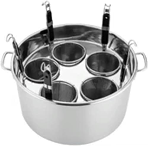 Stainless Steel Stockpot with Colander Induction Compatible