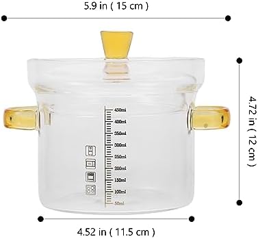 PrettyZoom Glass Saucepan