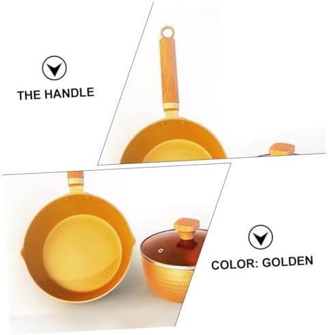 Mikinona Snow Pan Pans Small Cooking Pot Aluminum Alloy Kitchen Essential