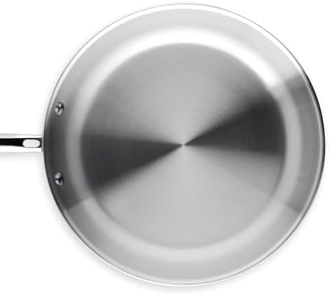 Misen 5-Ply Stainless Steel 12 Fry Pan induction oven ready