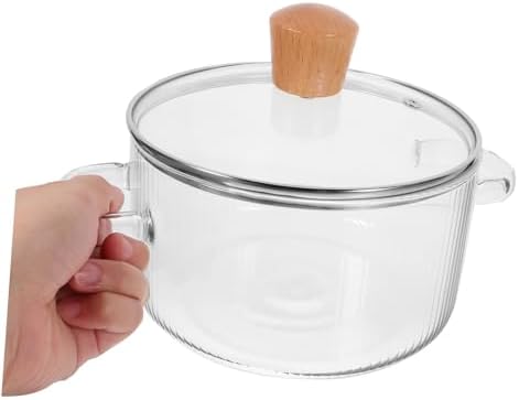 Glass Cooking Pot with Lid