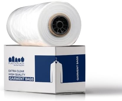 Plasticplace Mil Garment Bags Clear 240 Count