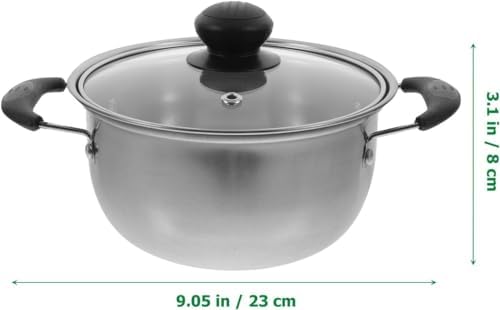 AttreX Silver Noodles Pot 23 CM Stockpot