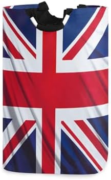 British Flag Folding Laundry Hamper