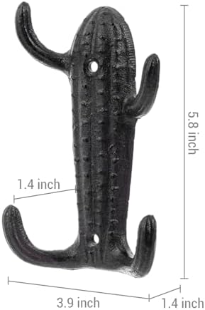 Vibrant Southwestern Cast Iron Coat Hooks