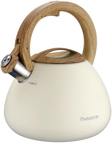 Mar_ticks_top 26 Quart Whistling Tea Kettle