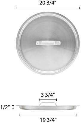 60 qt Aluminum Sauce Pot Lid
