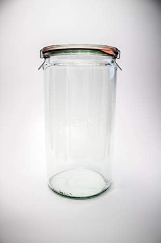 Weck Jar 15L Glass Jar with Airtight Lid