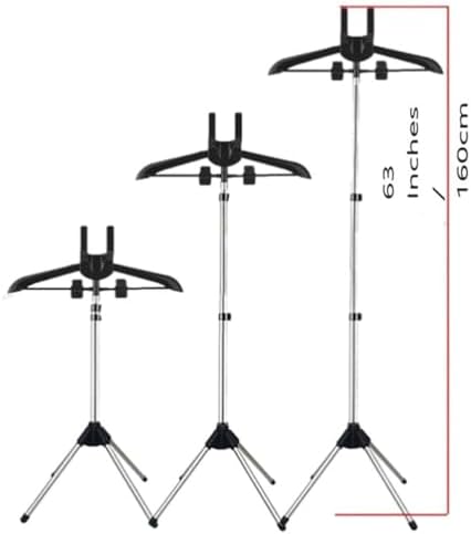 Iron Steam Stand - Foldable Adjustable Garment Hanger