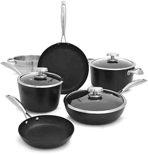 SCANPAN Pro IQ 9-Piece Nonstick Cookware Set 1
