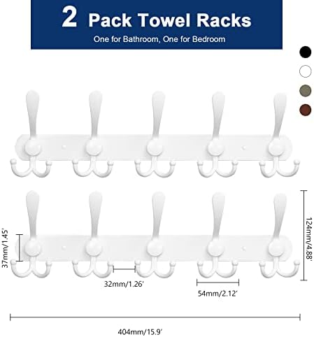 Sturdy Rustproof NearMoon Coat Rack