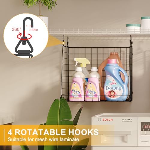 Stay Organized with the Sonyabecca 4-Pack Laundry Basket Set