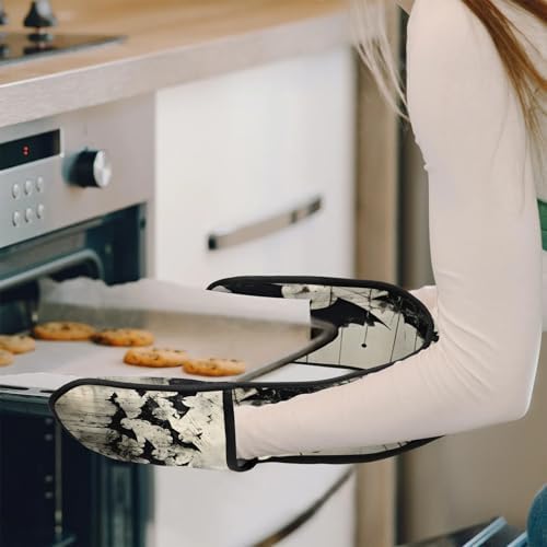 Goblins Halloween Ghost Bat Oven Mitts