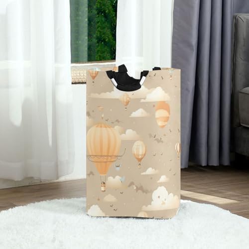 Kigai Collapsible Laundry Basket with Handles Large Waterproof Perfect for Storage