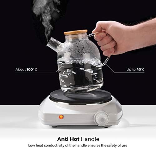 Tealyra - Stove-Top Safe 60oz - Borosilicate Glass Pitcher