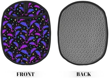 Halloween Heat-Resistant Silicone Potholders with Pocket