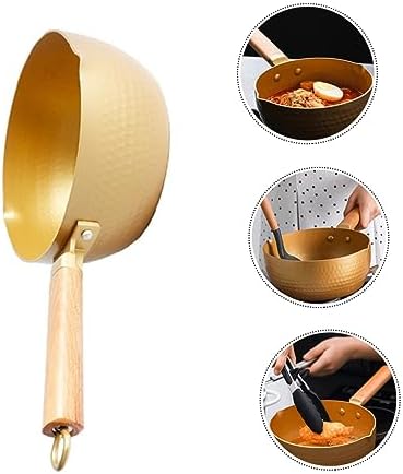 Mikinona Snow Pan Pans Small Cooking Pot Aluminum Alloy Kitchen Essential