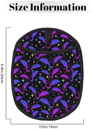 Halloween Heat-Resistant Silicone Potholders with Pocket