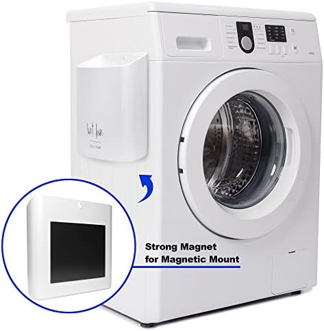 August and Wae Magnetic Lint Bin Set 2 Piece Laundry Storage Solution
