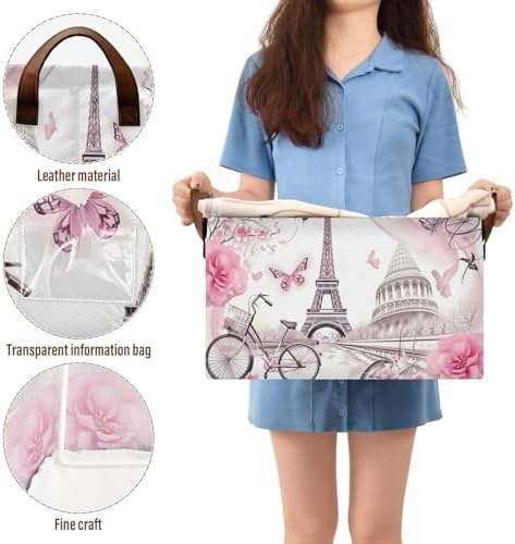 Eiffel Tower Storage Basket 2 Pack