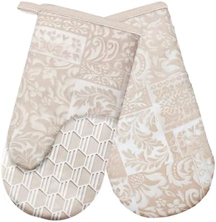 Alselo Heat-Resistant Oven Mitts Set of 2