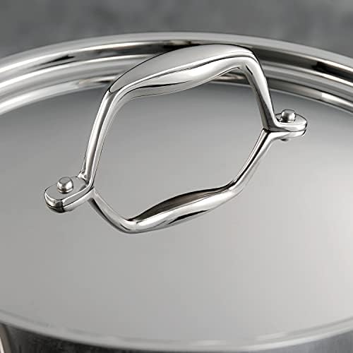 Durable 2-Quart Saucepan with Lid