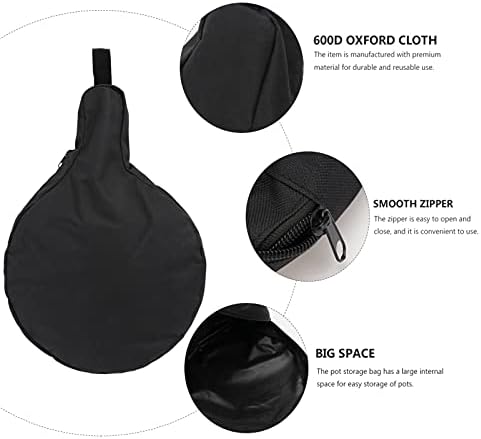 Hemoton Heavy Duty Cast Iron Skillet Bag