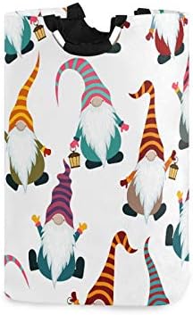 Susiyo Christmas Gnomes Collapsible Laundry Basket