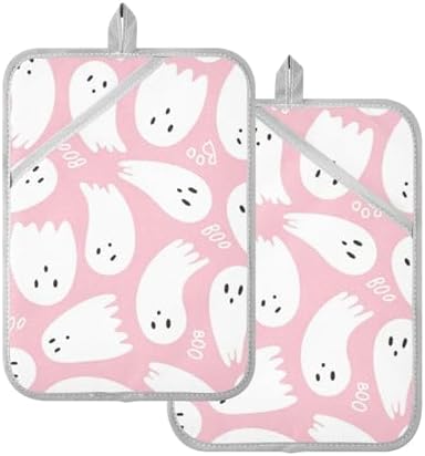 Linqin Heat-Resistant Potholders Set 2-Piece Perfect for Cooking Baking